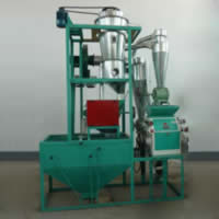 5 tpd flour roller wheat crusher processing plant
